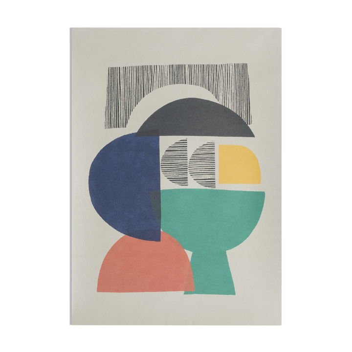 Habitat Mid Century Unframed Print - A3, £5