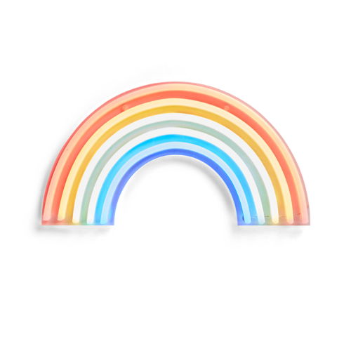 RAINBOW DECO NEON LAMP_30x16cm_PVC NEON Light_€19,95