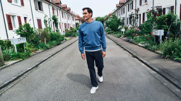 Close crop of the special-edition THE ROGER Centre Court colorway
