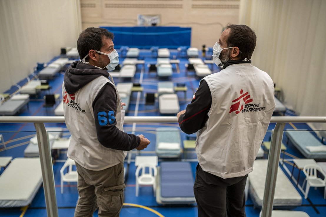 MSF steps up response to COVID-19 in Europe