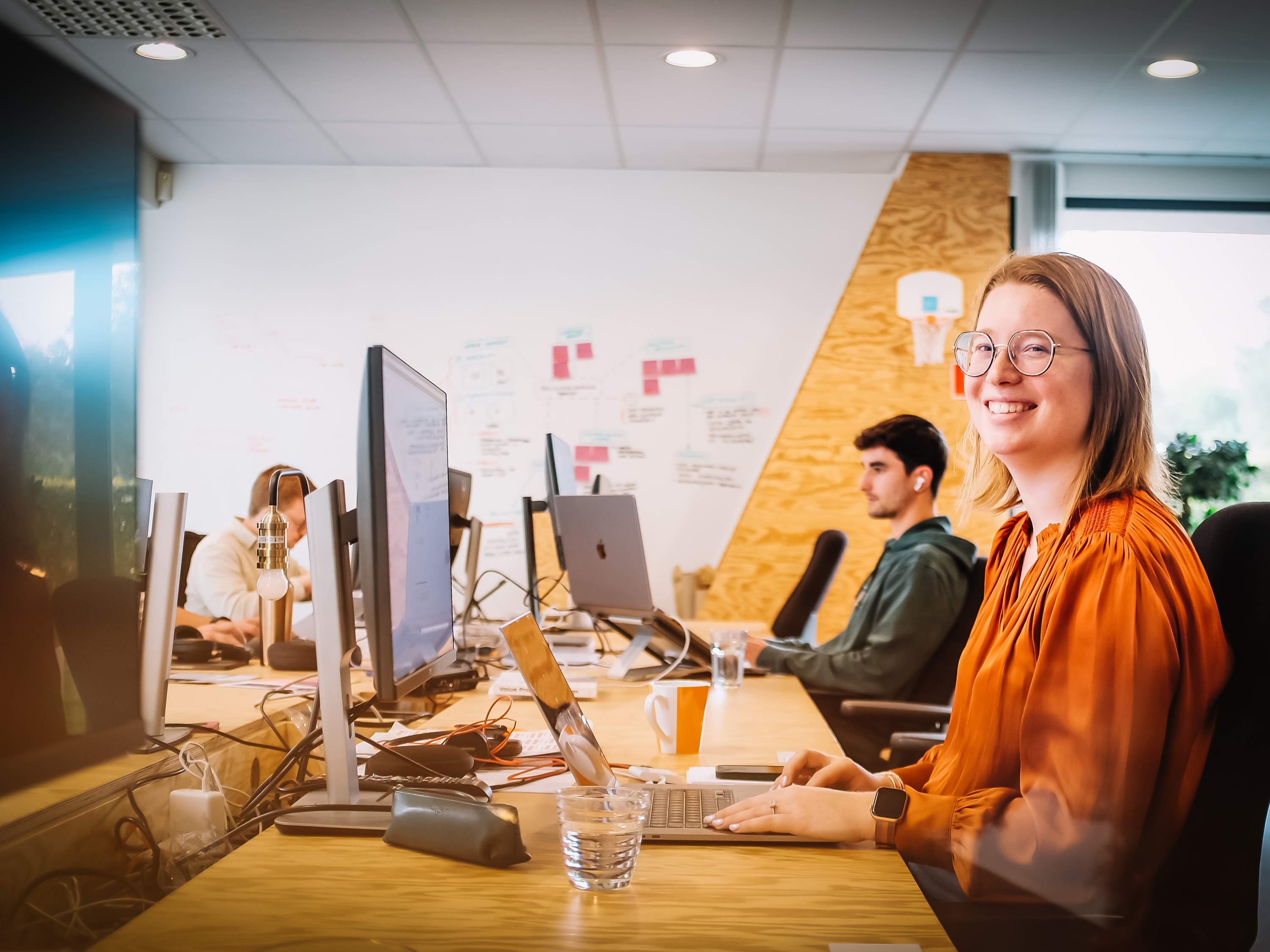 Alumna Risa Somers connecteert online met offline, als een efficiënt algoritme.