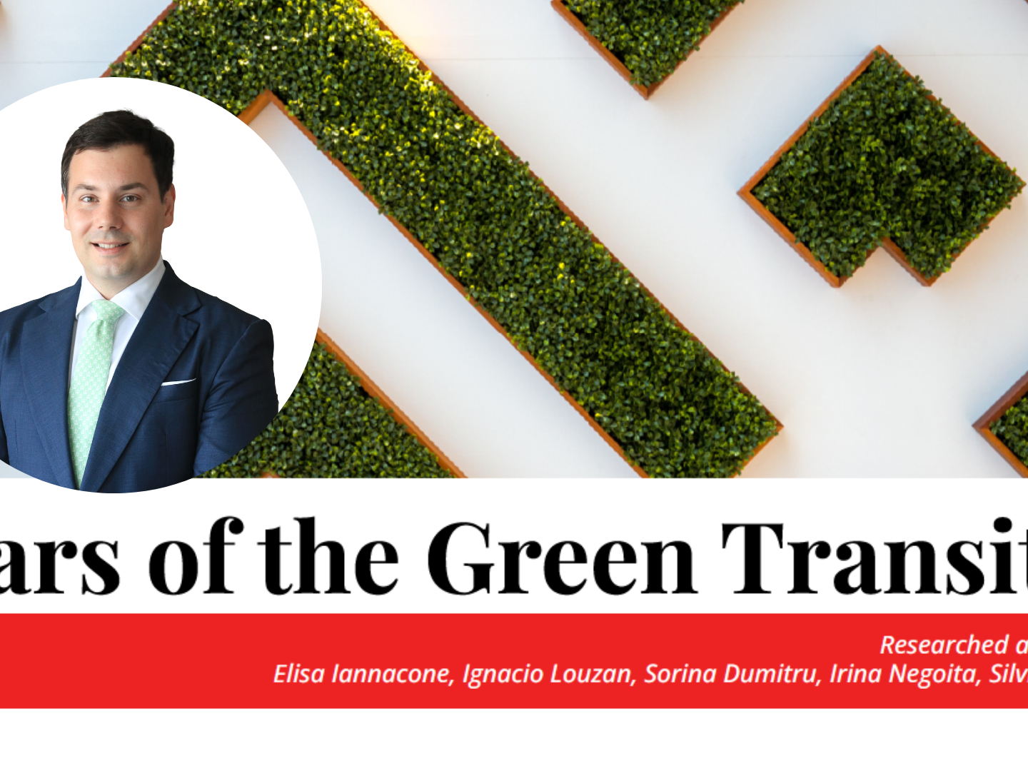 'PILLARS OF THE GREEN TRANSITION 2022' REPORT: Exclusive Interview with Marc von Grabowski