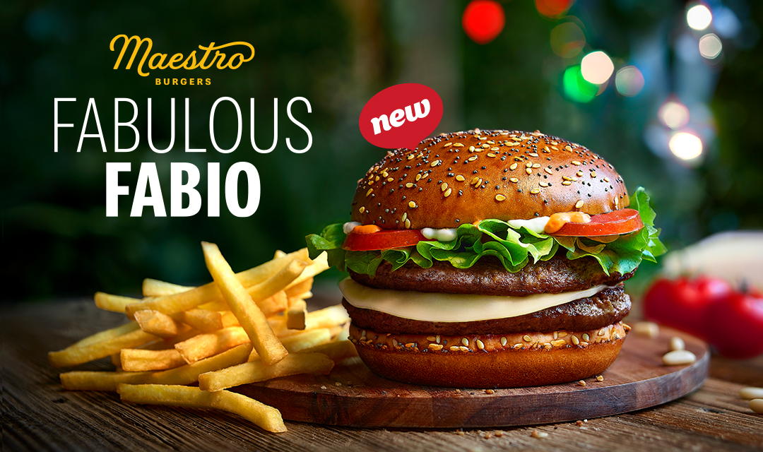 Maestro Fabulous Fabio avec frites