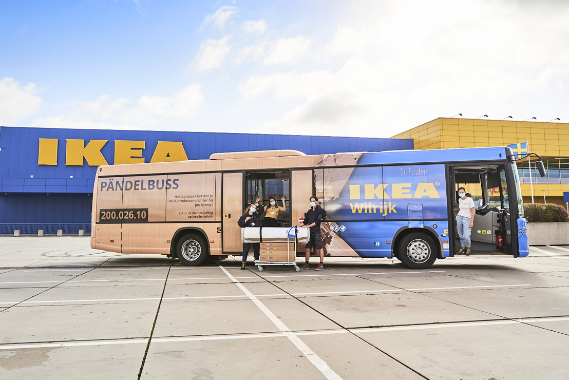 IKEA Wilrijk legt gratis PÄNDELBUSS in, van en naar Antwerpen centrum