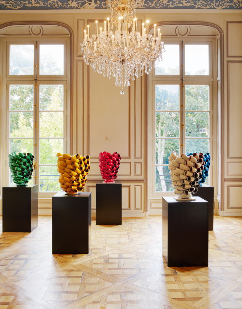 Hostler Burrows at Design Miami Paris 2023. Image courtesy of James Harris for Design Miami Paris 