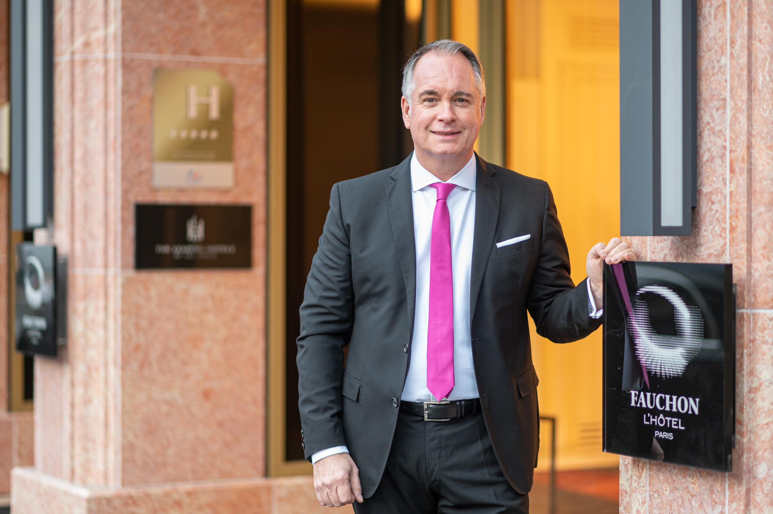 Mr. Arnaud Morandi, General Manager, Fauchon L'Hotel Paris Mr. Arnaud Morandi, General Manager, Fauchon L'Hotel Paris