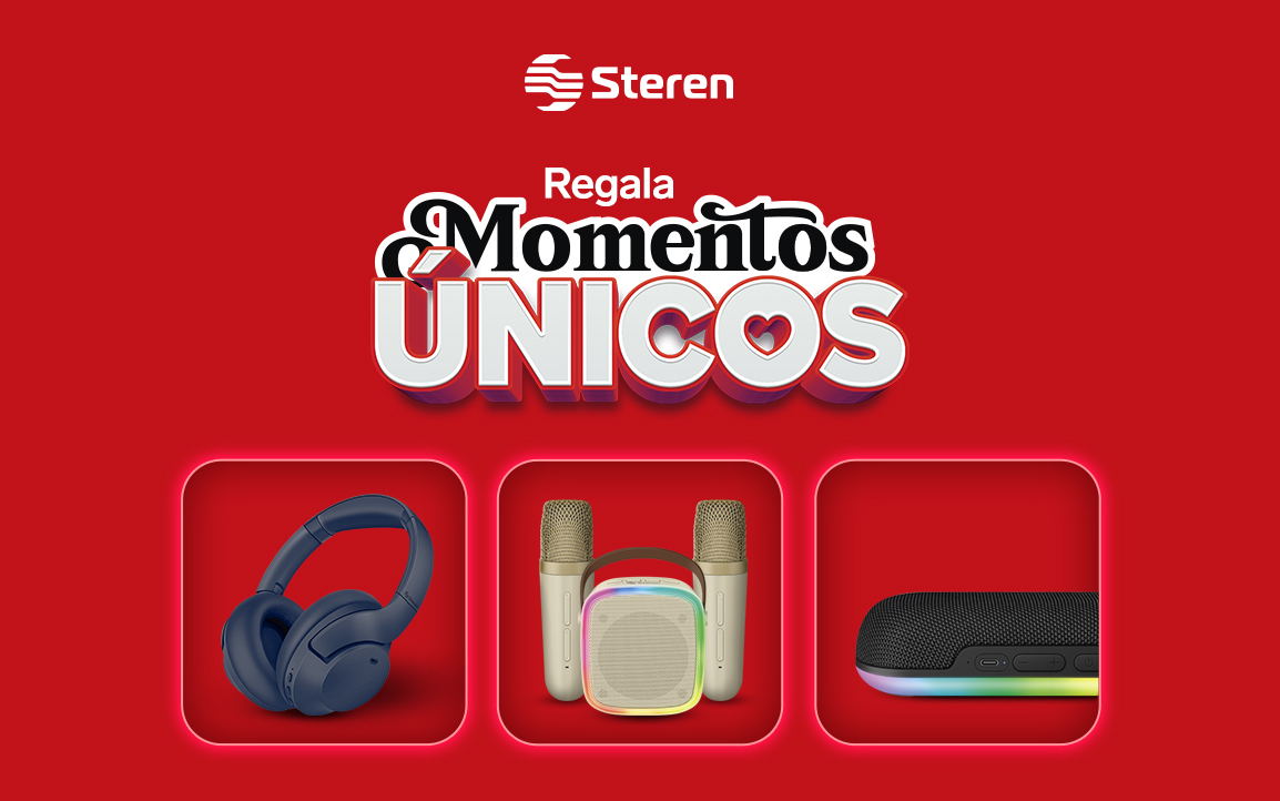 REGALA MOMENTOS ÚNICOS CON STEREN 
