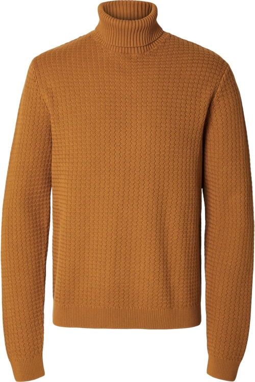 Selected_Sweat SEL Slhzig Ls Knit Structure Roll Neck_JUTTU_€49,99