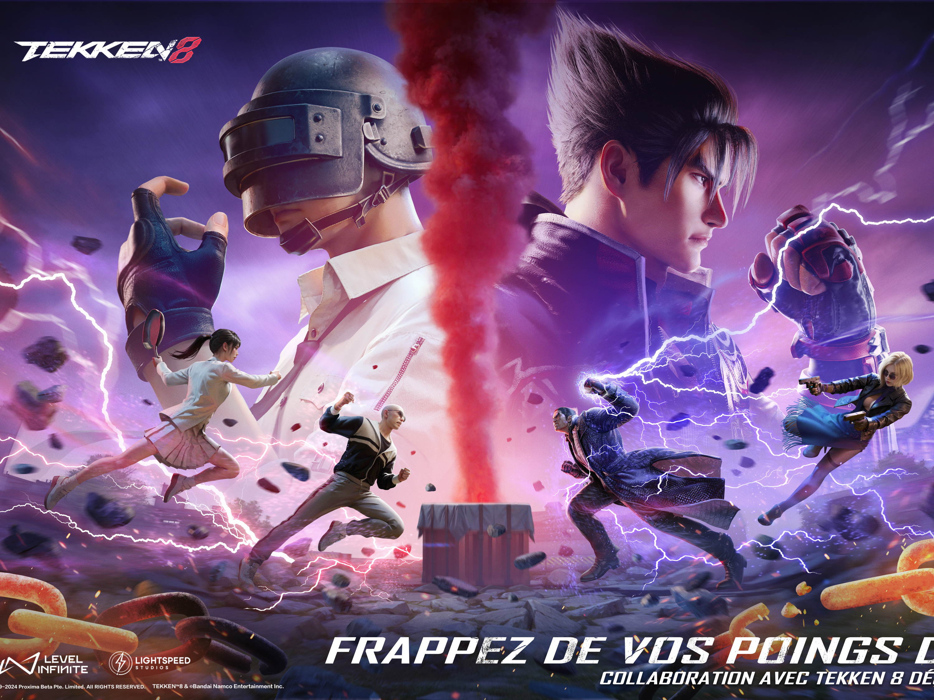 PUBG Mobile annonce une collaboration avec Tekken 8