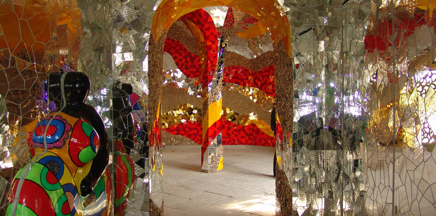 Grotto by Niki de Saint Phalle,  ©Hassan Mahramzadeh
