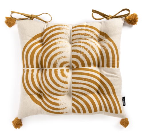 Habitat Block print seat cushion, £11