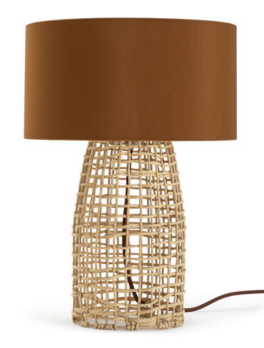 Habitat Luiss Rattan Table Lamp, £40