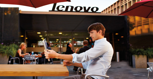 Preview: Lenovo names Ashton Kutcher as its newest product engineer