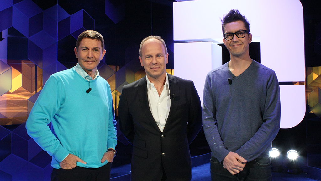 Luc Appermont, Ben Crabbé en Steven Van Herreweghe.
(c) VRT