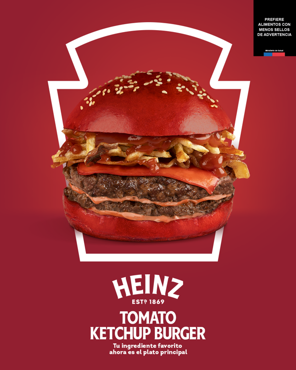 Celebra el Día de la Hamburguesa con un plato único en su tipo: la Heinz Kétchup Burger