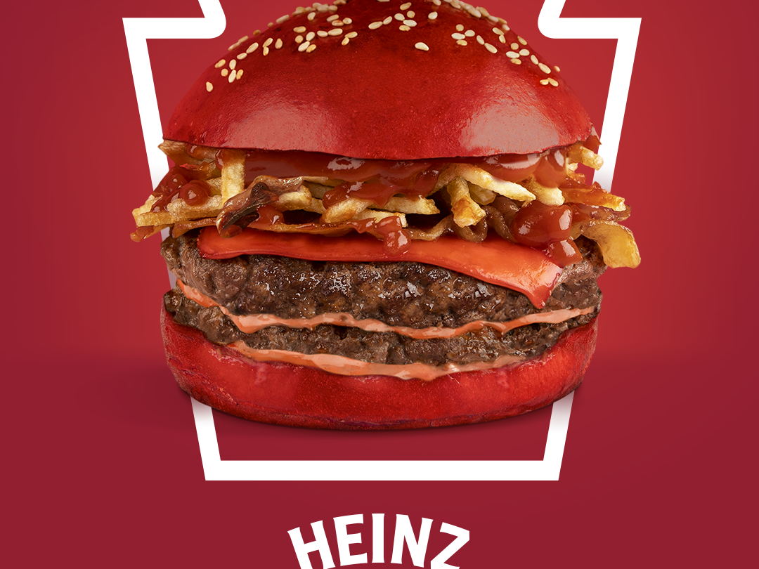Celebra el Día de la Hamburguesa con un plato único en su tipo: la Heinz Kétchup Burger