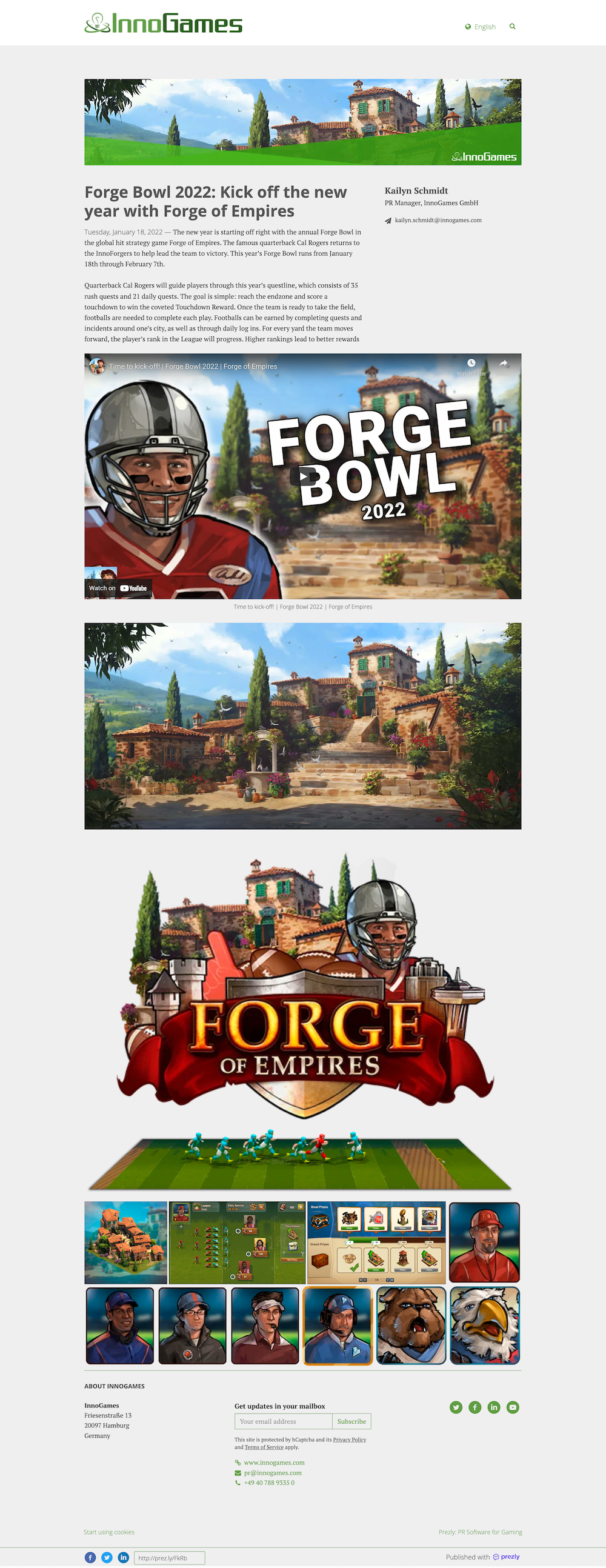 Forge Bowl 2022: Kick off the new year with Forge of Empires