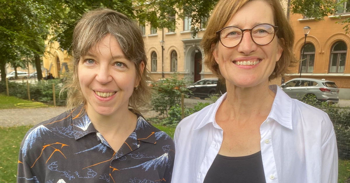 Nils Holgersson-plaketten tilldelas Maja Hjertzell och Joanna Hellgren 