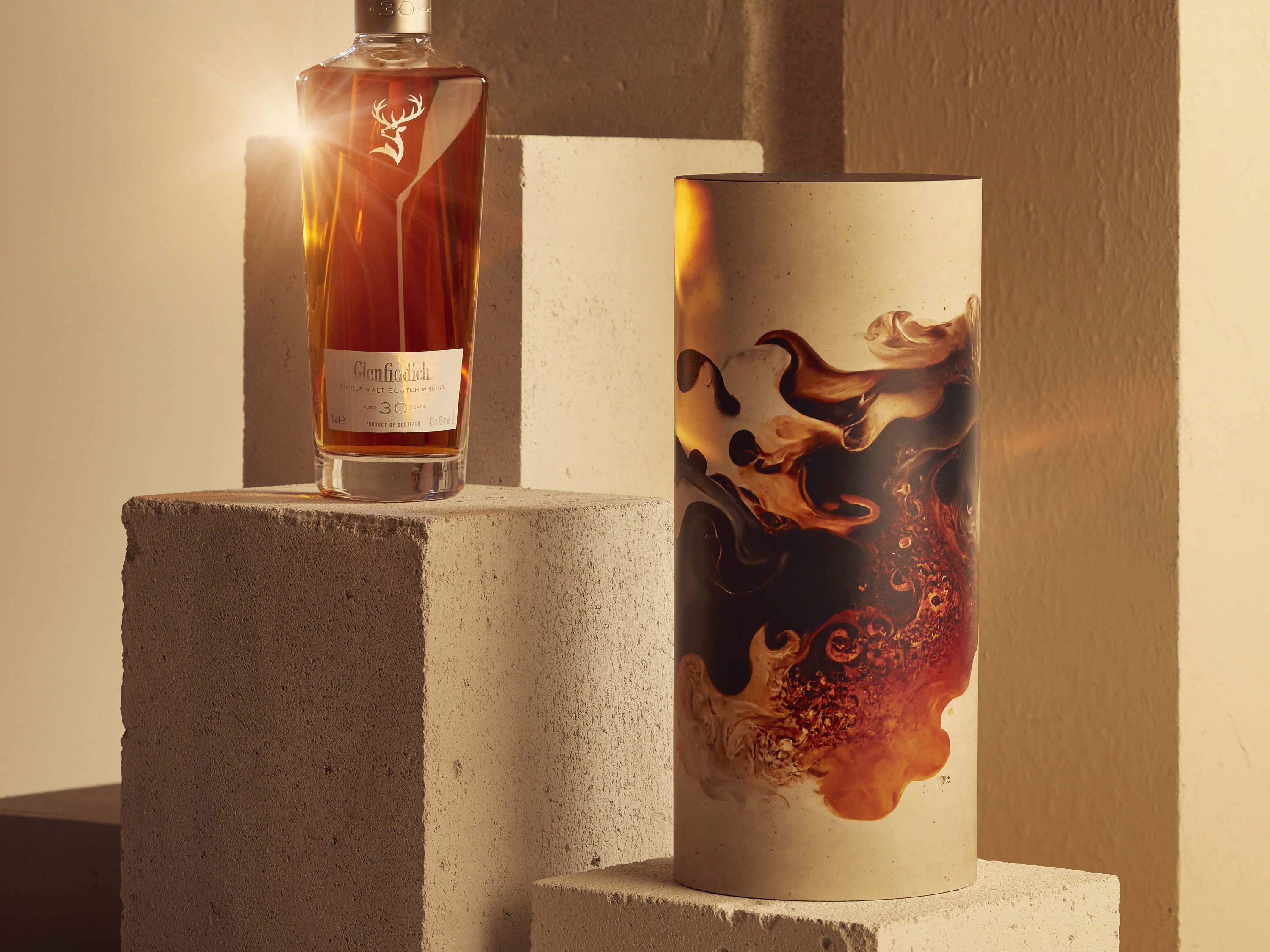 Met zijn nieuwe meesterwerk toont Glenfiddich zijn liefde voor kunst
