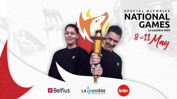 Persuitnodiging: La Louvière ontvangt de 40e editie van de Special Olympics Belgium Nationale Spelen