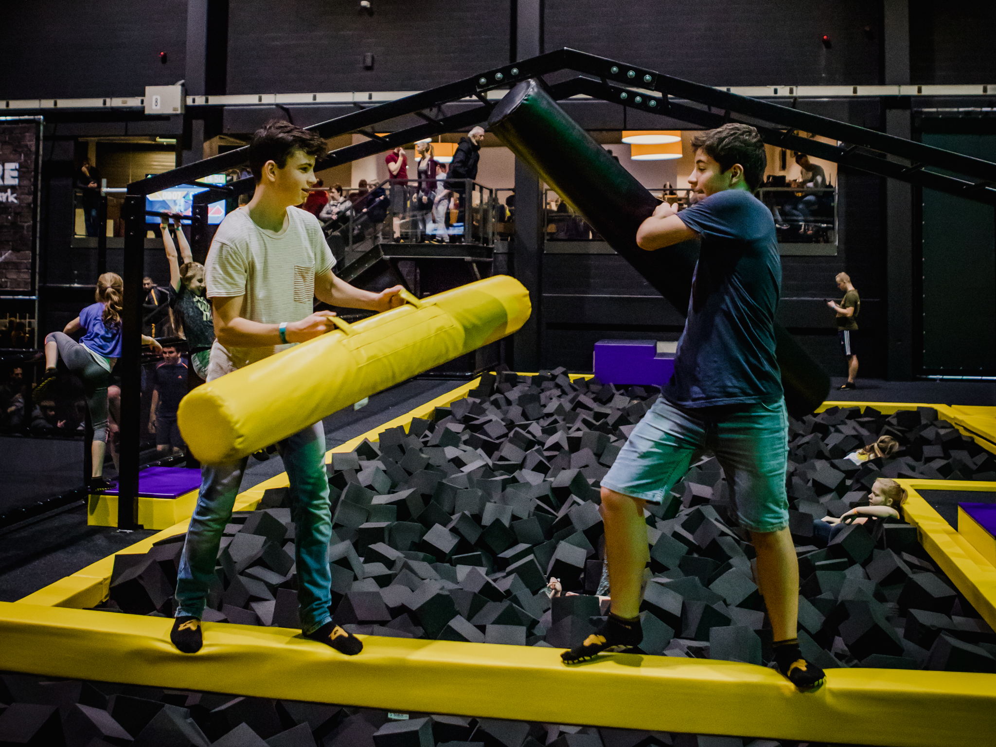 Persconferentie nieuw trampolinepark Jumpsquare Brugge