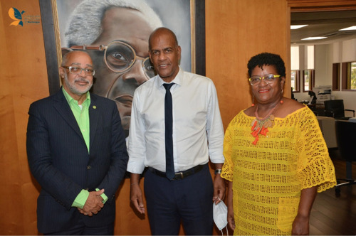 Le Directeur Général de l'OECO rencontre le Président du Conseil Exécutif de la Collectivité territoriale de Martinique