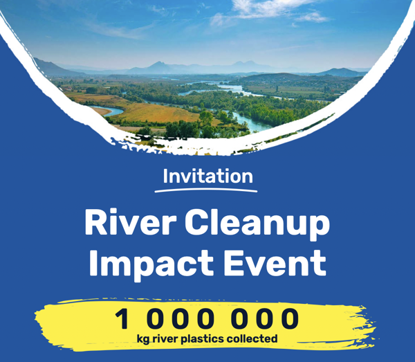 Invitation presse : l’ASBL belge River Cleanup collecte son millionième kilo de plastique fluvial