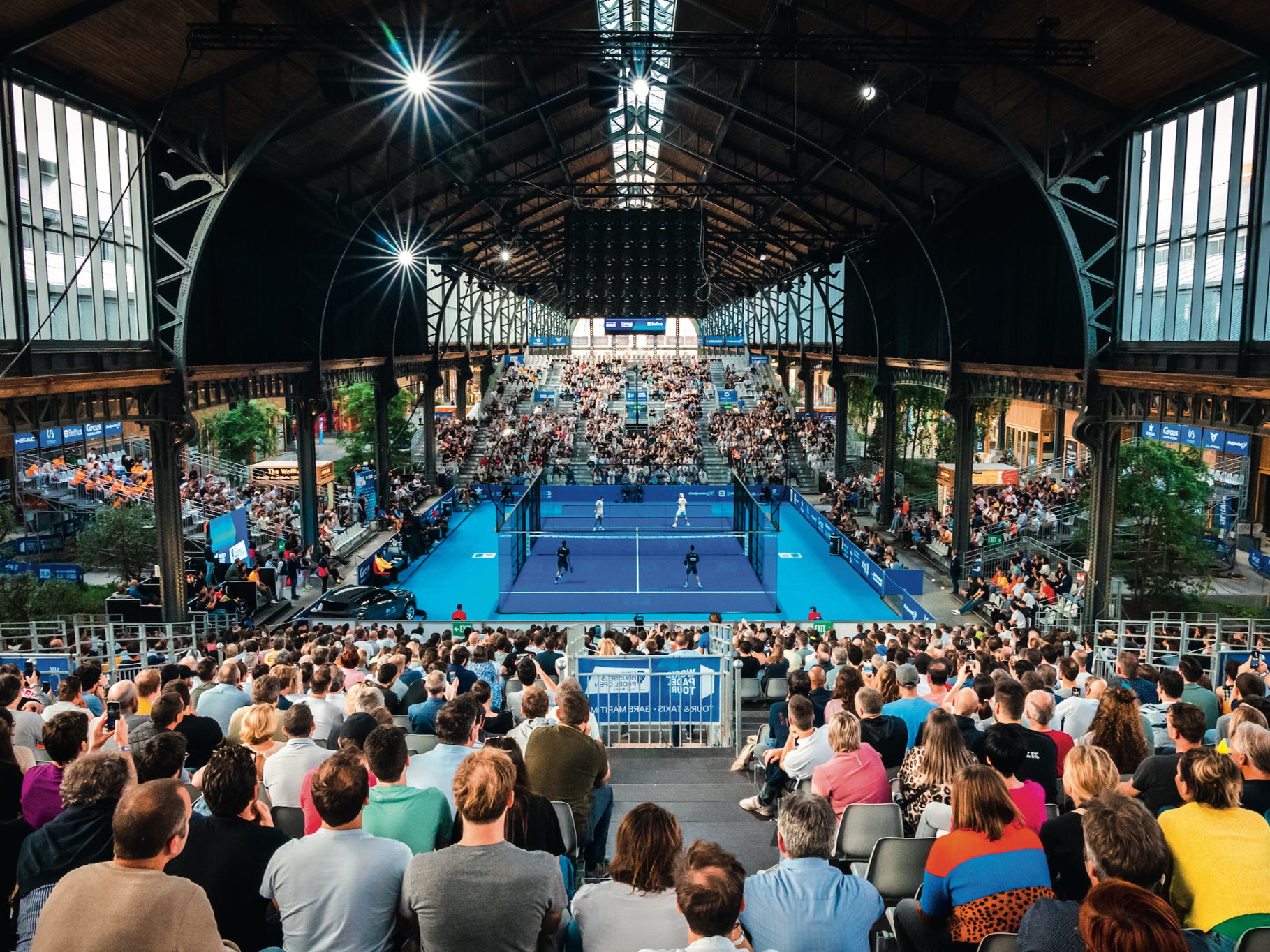 De Belgische etappe van het wereldkampioenschap padel wordt van 22 tot en met 30 april 2023 opnieuw georganiseerd in Gare Maritime van Tour & Taxis in Brussel