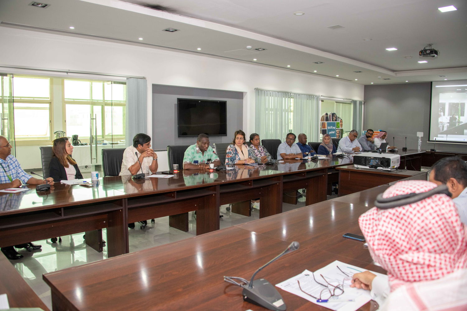 ICRISAT - FAO team meeting at the office of Ministry of Environment, Water and Agriculture in Riyadh, Saudi Arabia.