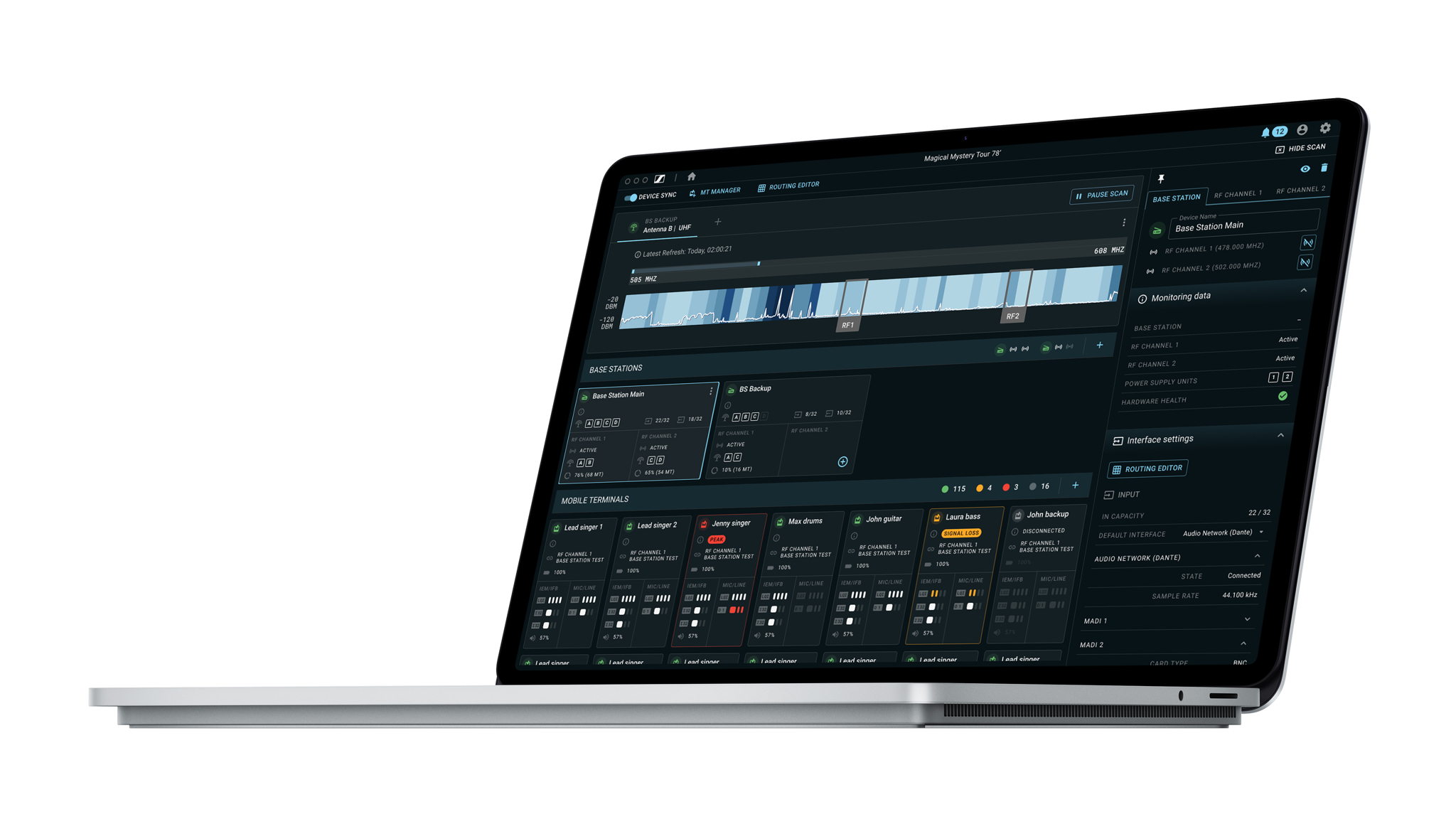 De LinkDesk-software tovert een Mac of pc om in een controle- en monitorcentrum De LinkDesk-software tovert een Mac of pc om in een controle- en monitorcentrum