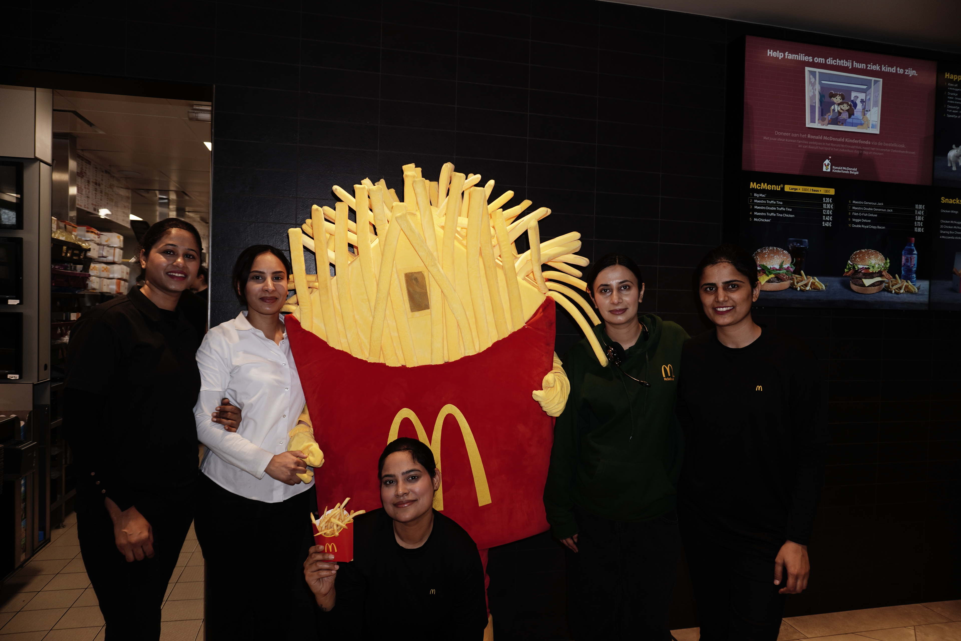 Vijfde verjaardag McDonald’s Sint-Truiden gevierd met feestweekend