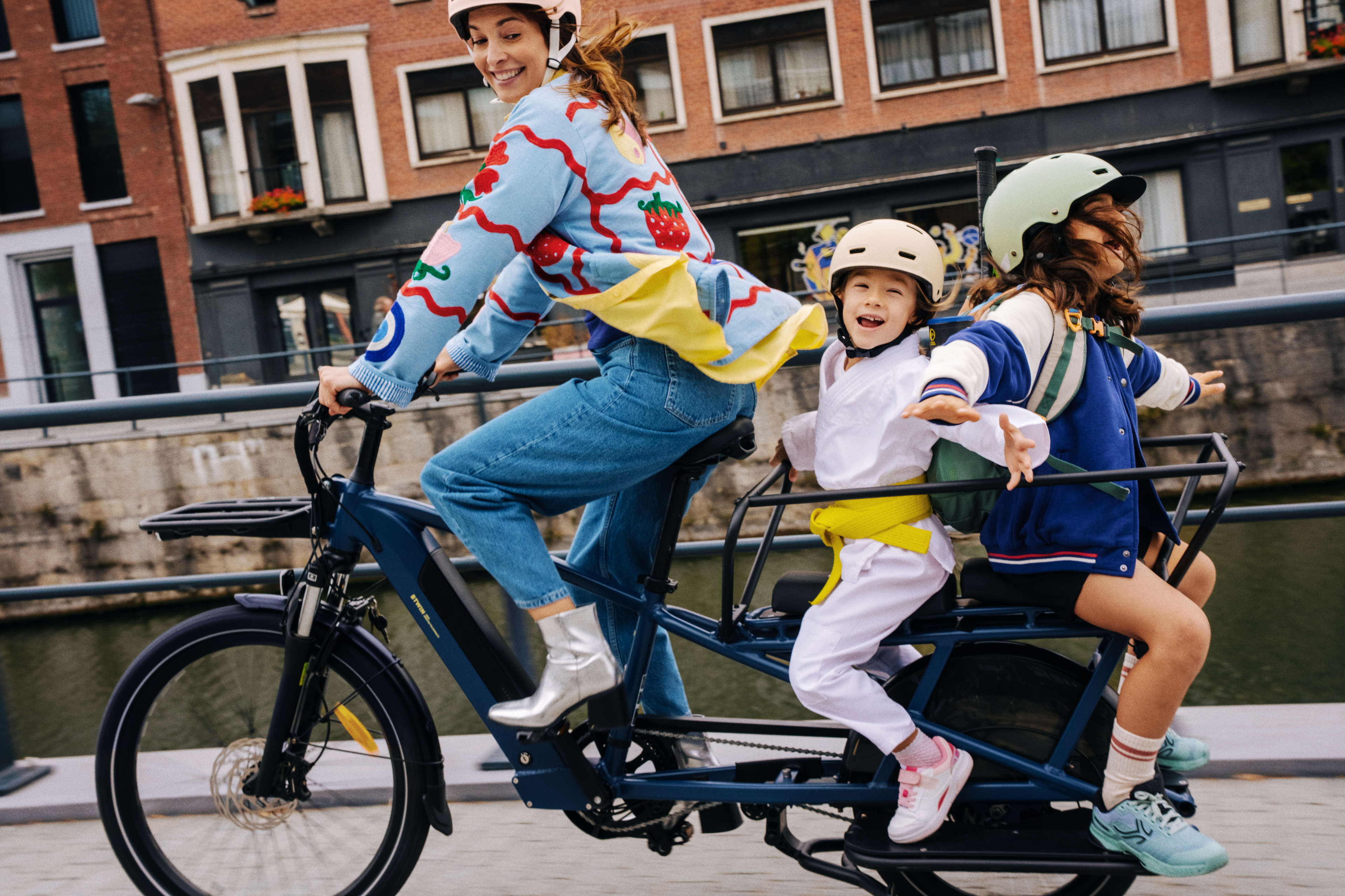 School runs, shop runs, fun runs: meet Decathlon’s new cargo e-bike