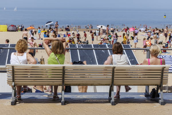 Belgian coast sees best Whitsun weekend in five years