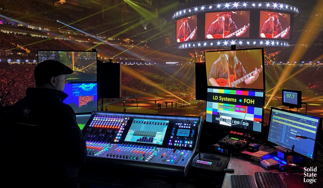 Solid State Logic System T at the Heart of the Houston Livestock Show and Rodeo™, Featuring 22 Performers over 20 Consecutive Nights