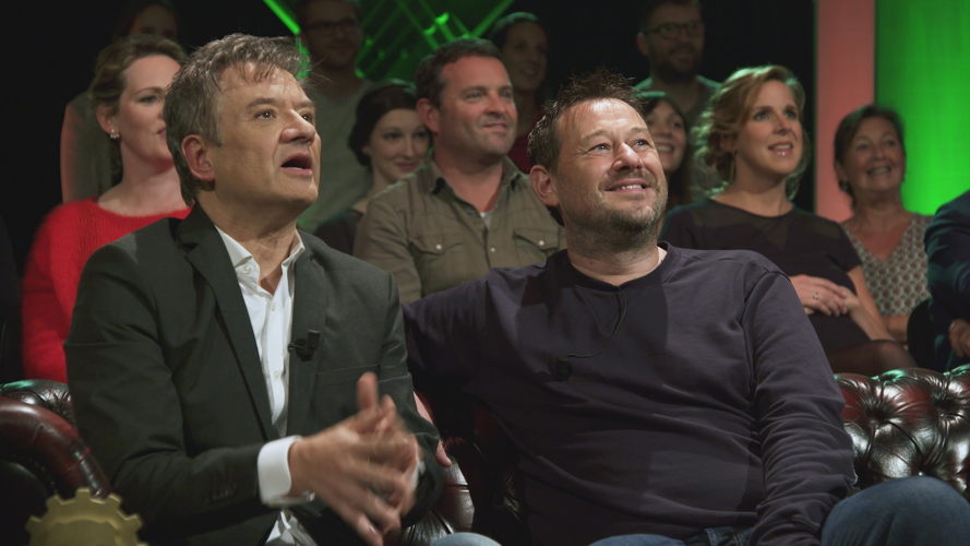 Voor de leeuwen- Bart De Pauw eregast (c) VRT