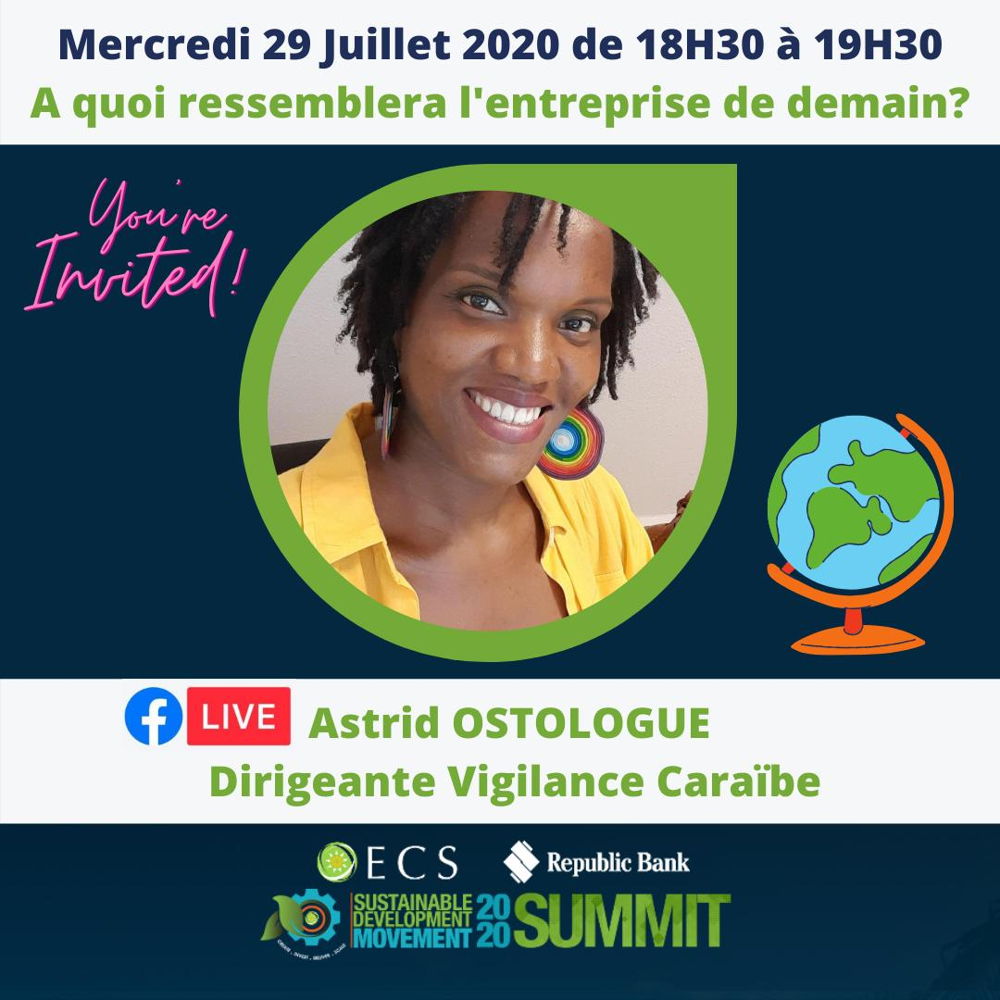 Astrid OSTOLOGUE, intervenante au webinaire du 29/07/2020