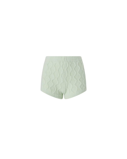 PINKO FW25 EMOTIONAL FIRE SHORT MICRO TRECCE STRETCH EUR185
