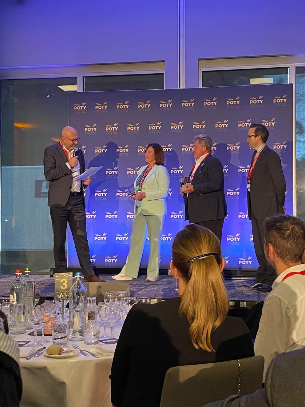 Hilde Decadt wint de Personality of the Year-award 2022