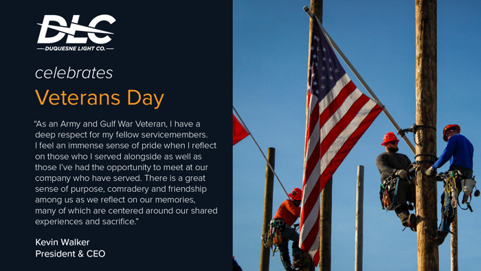 Recognizing Veterans Day, Military Family Appreciation Month