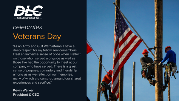 Recognizing Veterans Day, Military Family Appreciation Month