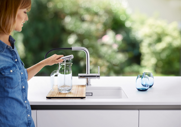 Robinet filtrant = votre propre source d’eau potable