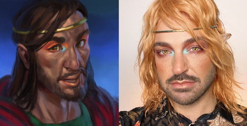 M·A·C Global Senior Artist Angelo Rauseo's Look with Human Avatar