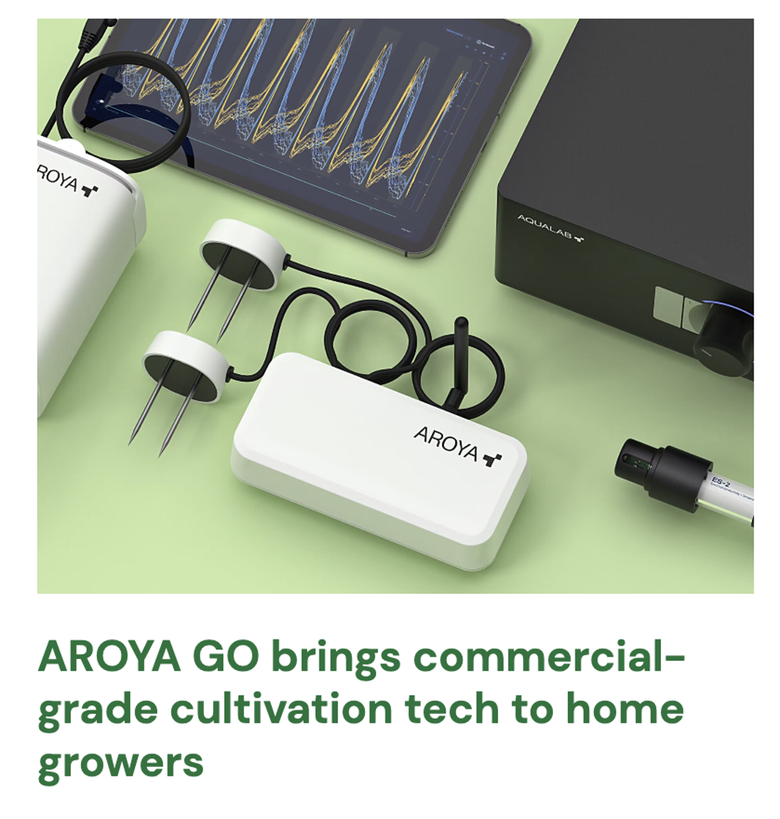 AROYA GO brings commercial-grade cultivation tech to home growers