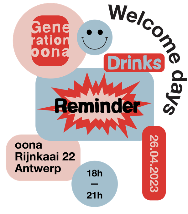 Gentle Reminder - Invite: oona Welcome Days
