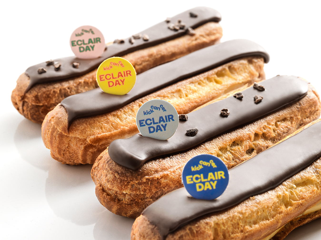 KickCancer zamelt 100.000 euro in voor de tweede nationale editie van de Dag van de Eclair