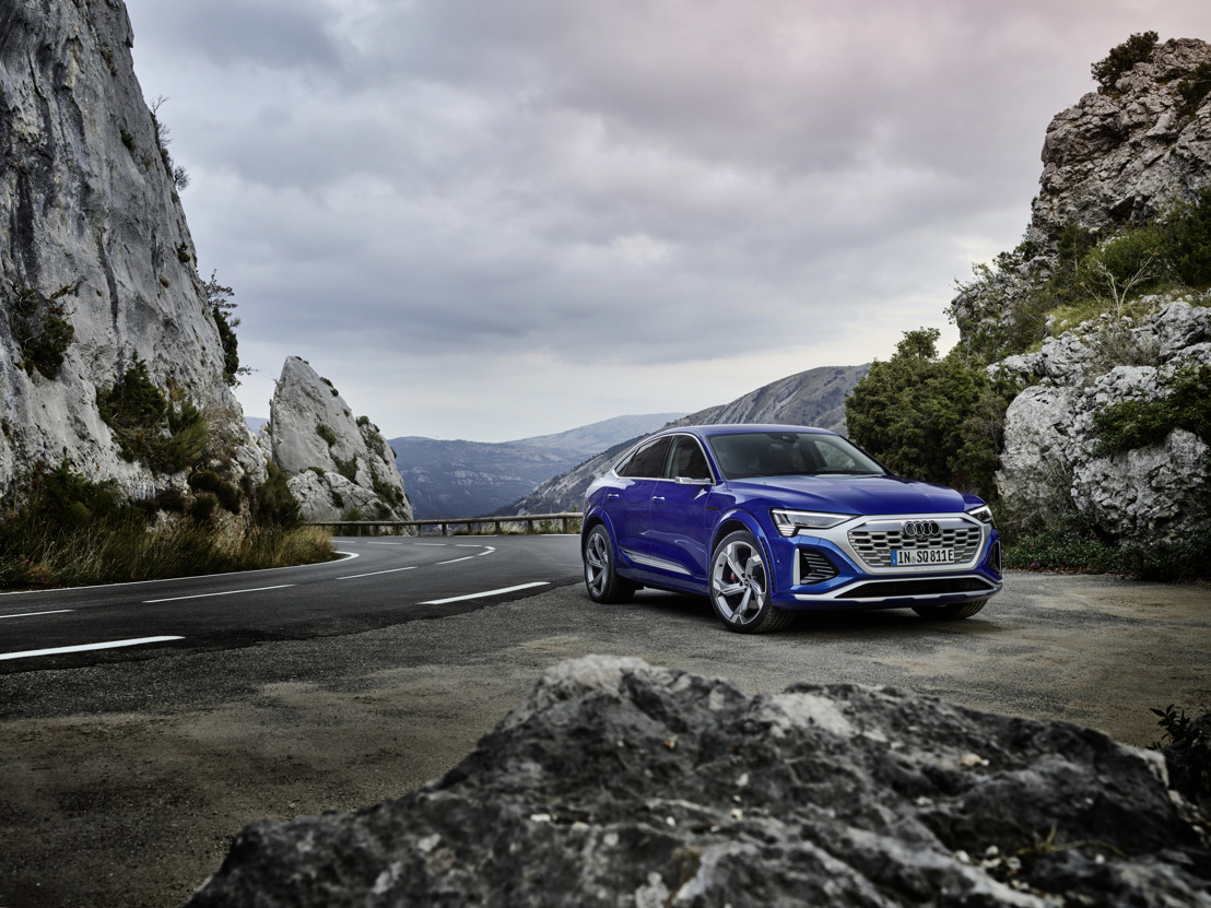 De nieuwe Audi Q8 e-tron: verhoogde efficiëntie, vergroot rijbereik en verfijnd design