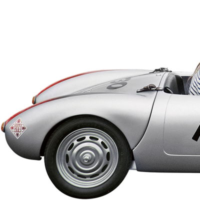 Porsche 550 Spyder en miniatura