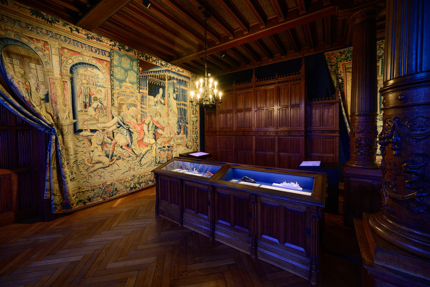 Archiefzaal, Kasteel van Gaasbeek, foto Jo Exelmans