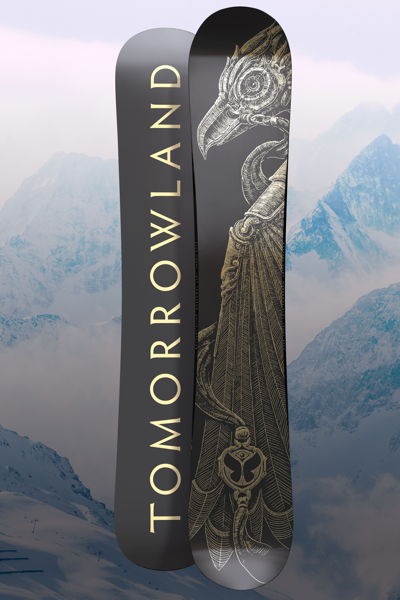 BLANC..×TOMORROWLAND B0025 Tomorrowland unveils limited edition ski set and snowboards