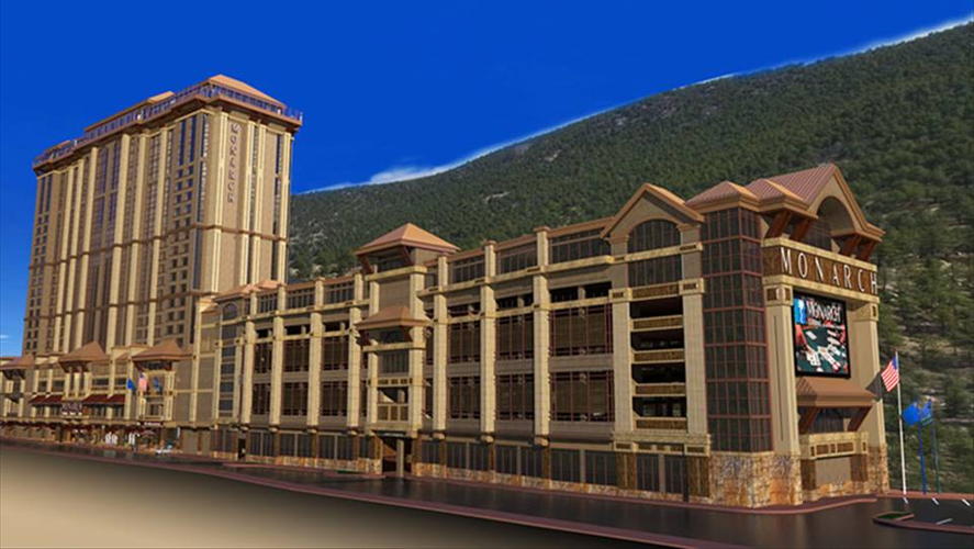 Rendering of what the new Monarch Casino Resort Spa hotel and spa tower will look like when it's finished.